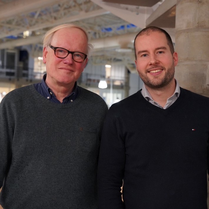 Bart van Hoek en Bastian Ruijter